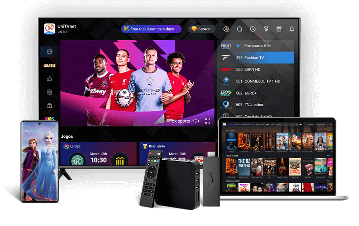 UniTV Net APK MOD v1.5.4 PRO (Atualizado) Android e TV Box 1